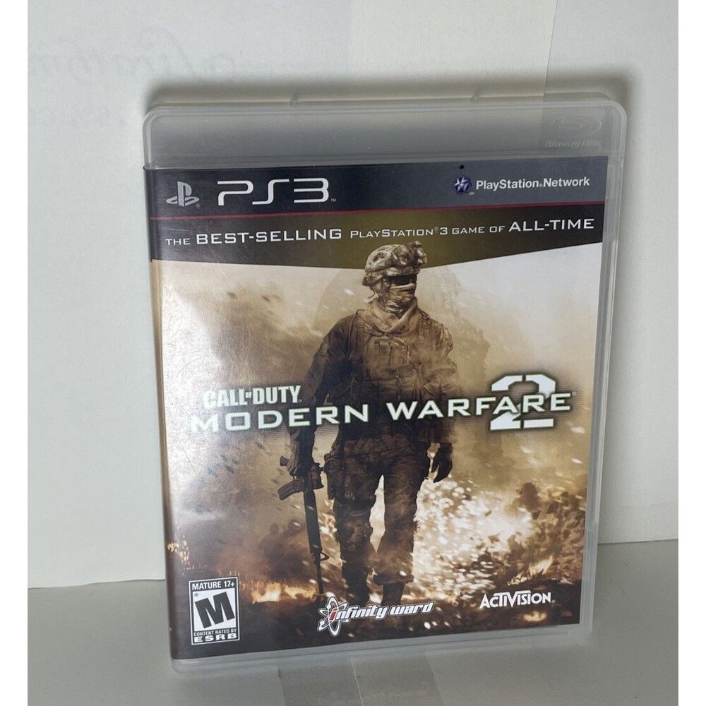 Call of Duty: Modern Warfare 2 (PlayStation 3, 2009) MW2 PS3 CIB TESTED